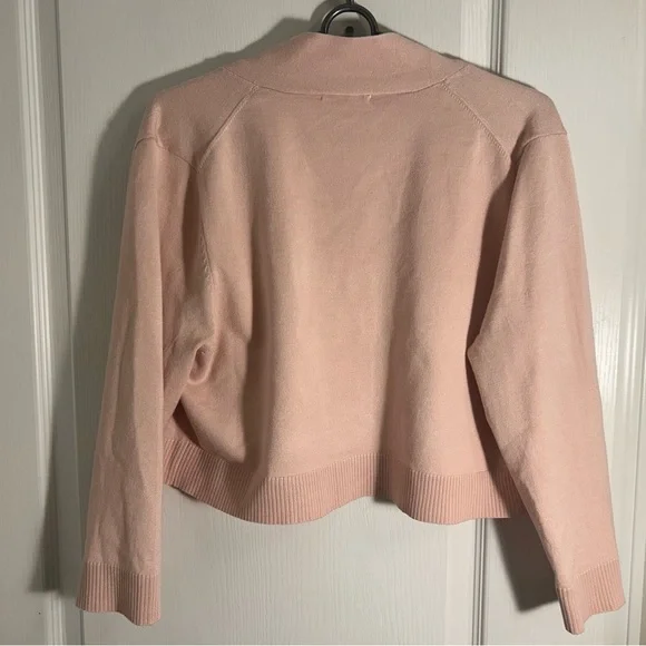 Calvin Klein Women's Blush shrug Cardigan sz XL. Ver gently used condition - Picture 3 of 4